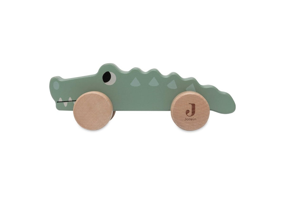 Jollein Speelgoed Auto Krokodil Op Wielen Jungle Jambo koop je bij Babywinkel
