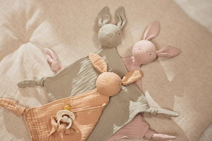 Jollein Speendoekje Konijnenoren Moonstone koop je bij Babywinkel