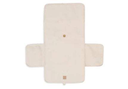 Jollein Verschoningsmat met Opbergvakken Twill Natural koop je bij Babywinkel