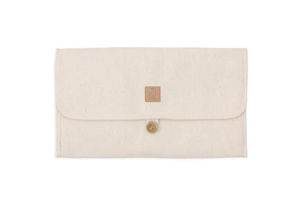 Jollein Verschoningsmat met Opbergvakken Twill Natural koop je bij Babywinkel
