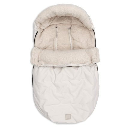 Jollein Voetenzak Embossed/ Sand koop je bij Babywinkel