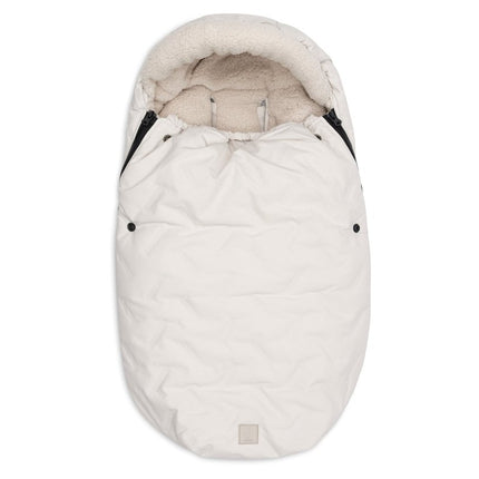 Jollein Voetenzak Embossed/ Sand koop je bij Babywinkel