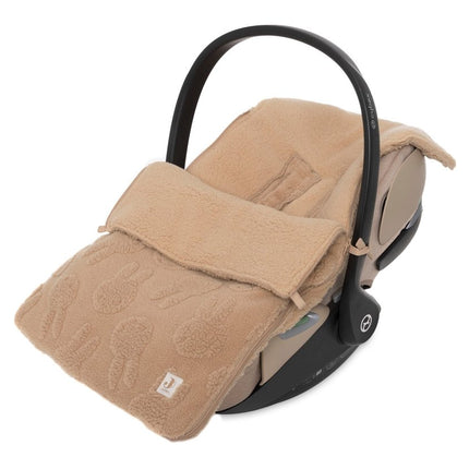 Jollein Voetenzak Miffy/ Jacquard/Teddy - Biscuit 0 - 3 Mnd koop je bij Babywinkel