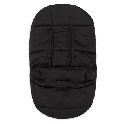 Jollein Voetenzak Puffed Zwart 0+ 3/5 Punts koop je bij Babywinkel