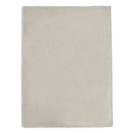 Jollein Wiegdeken Basic Knit Nougat/Fleece 75x100cm koop je bij Babywinkel
