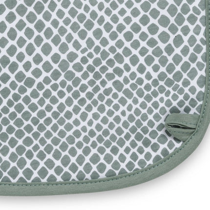 Jollein Wiegdeken Jersey Snake Ash Green 75x100cm koop je bij Babywinkel
