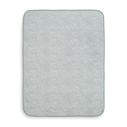 Jollein Wiegdeken Jersey Snake Ash Green 75x100cm koop je bij Babywinkel
