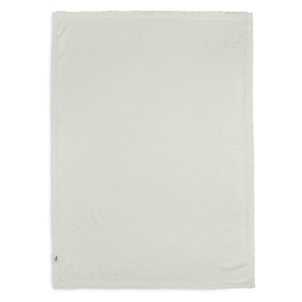 Jollein Wiegdeken Pointelle Ivory 100x150cm koop je bij Babywinkel