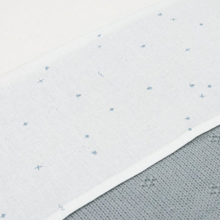 Jollein Wieglaken Twinkling Sea Green 75X100Cm koop je bij Babywinkel