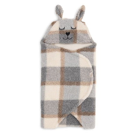 Jollein Wikkeldeken Baby Bunny Check Boucle koop je bij Babywinkel