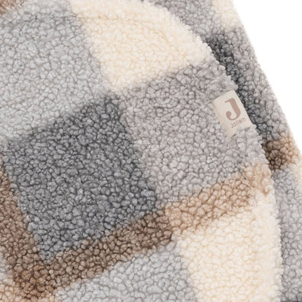 Jollein Wikkeldeken Baby Bunny Check Boucle koop je bij Babywinkel