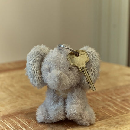 <tc>Little Dutch</tc> Nøglering med elefant på safari