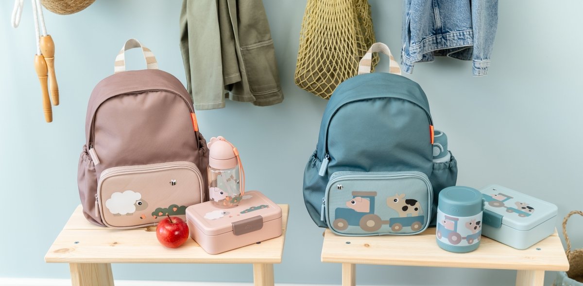 Done by Deer Rugzak Tiny Farm Blue 7,5L koop je bij Babywinkel