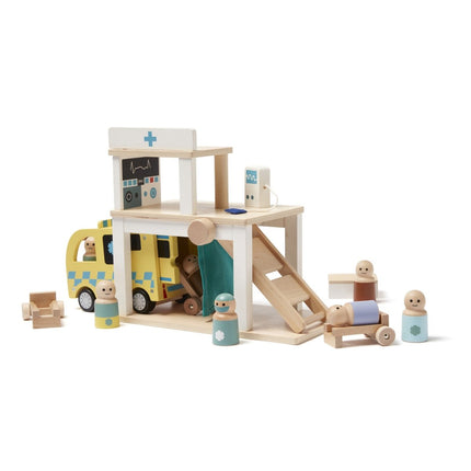Kid's Concept Houten Speelgoed Ziekenhuis koop je bij Babywinkel