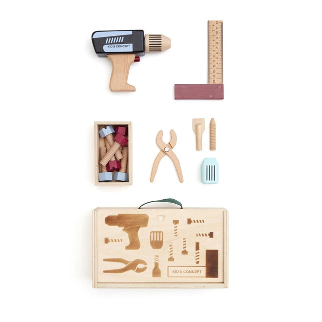 Kid's Concept Kindergereedschap Gereedschapskoffer koop je bij Babywinkel