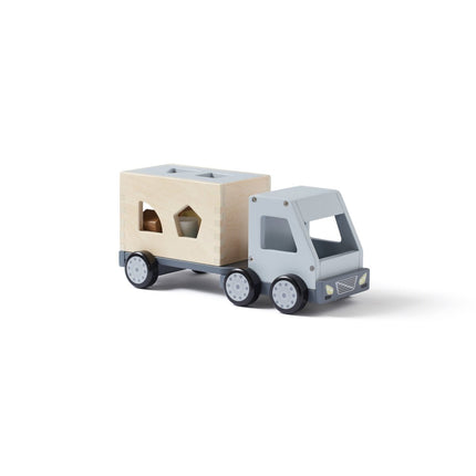 Kid's Concept Speelgoed Auto Vrachtwagen Met Vormpjes koop je bij Babywinkel