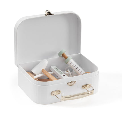 Kid's Concept Speelkoffer Dokterstas Wit 14,5x20x8,5 cm koop je bij Babywinkel
