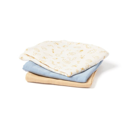 Kid's Concept Wiegdeken Mix Blue 70cm koop je bij Babywinkel