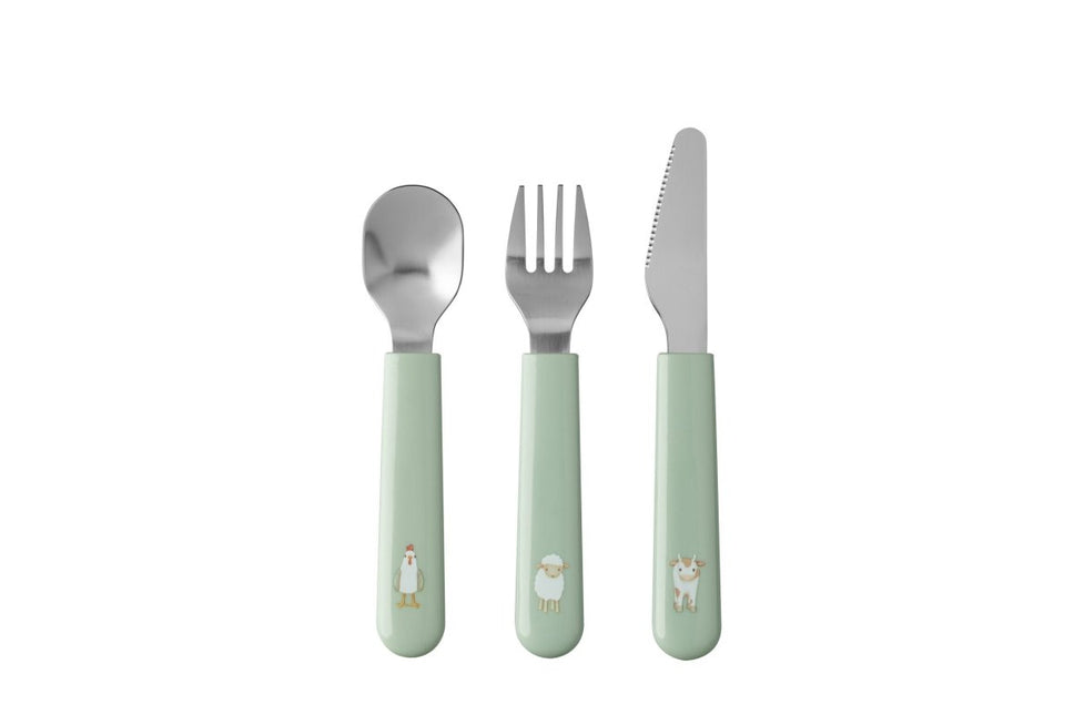 Mepal Bestekset Mio Little Farm 3 - Delig koop je bij Babywinkel