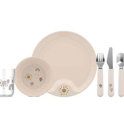 Mepal Kinderservies Set Mio Sunshine & Rainbow 6 - Delig koop je bij Babywinkel