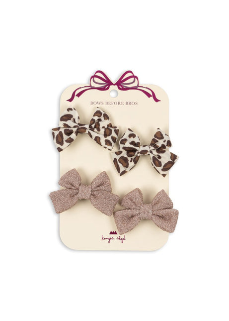 Konges Sløjd Haarspeldje Baby Leo/ Rose 4St koop je bij Babywinkel