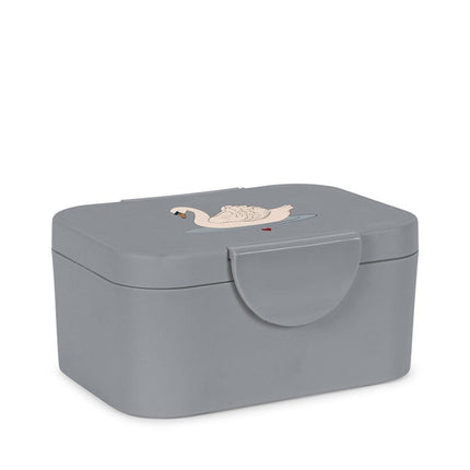 Konges Sløjd Lunchtrommel Swan Blue koop je bij Babywinkel