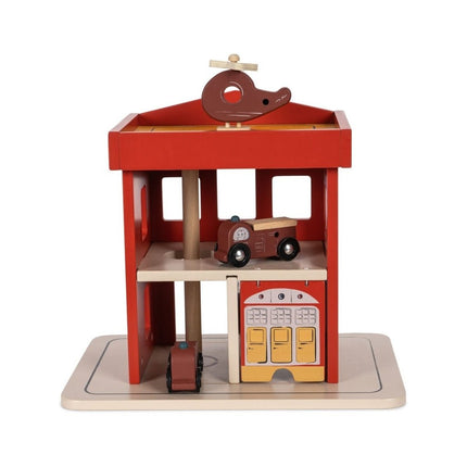 Konges Slojd Houten Speelgoed Brandweerkarzerne koop je bij Babywinkel