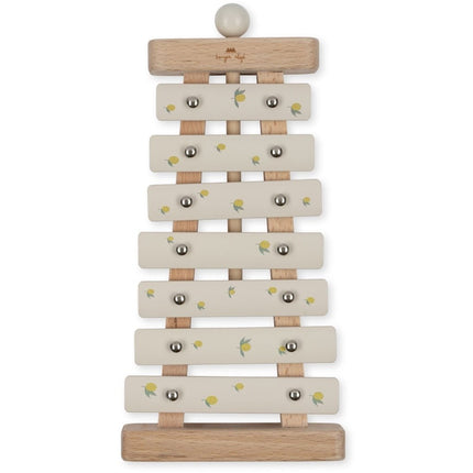 Konges Slojd Houten Speelgoed Music Xylophone Lemon And Cherry Fsc Lemon koop je bij Babywinkel