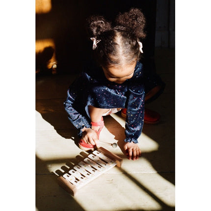 Konges Slojd Houten Speelgoed Music Xylophone Lemon And Cherry Fsc Lemon koop je bij Babywinkel