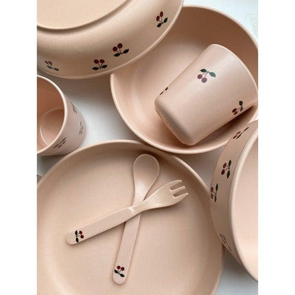 Konges Slojd Kinderservies Set Cherry 5 Delig koop je bij Babywinkel
