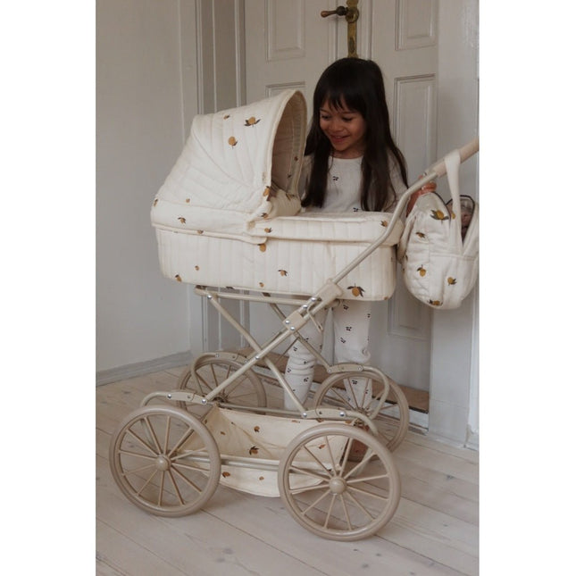 Konges Slojd Poppenwagen Tas Lemon koop je bij Babywinkel