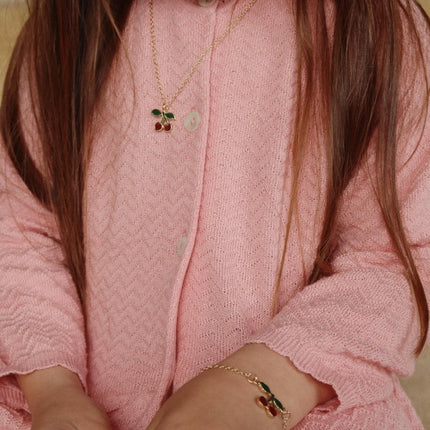 Konges Slojd Sieradenset Cherry Gold koop je bij Babywinkel