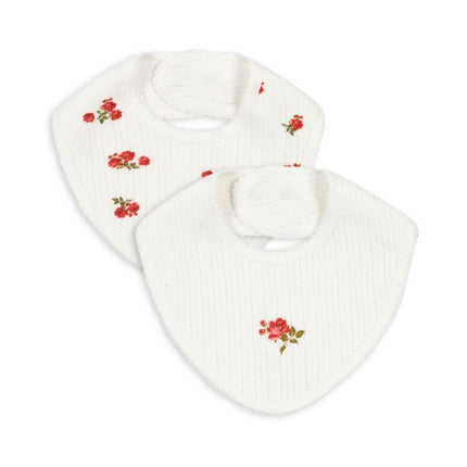 Konges Slojd Slabbetje Minnie Rose Red/ Snow White 2St koop je bij Babywinkel