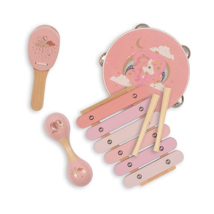 Konges Slojd Speelkoffer Muziek Set Rainbow koop je bij Babywinkel