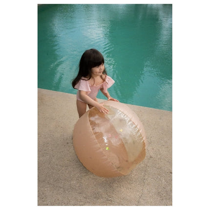Konges Slojd Strandbal Multi Cherry Blush 65cm koop je bij Babywinkel