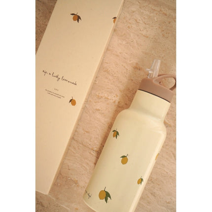 Konges Slojd Thermosfles Lemon 350ml koop je bij Babywinkel