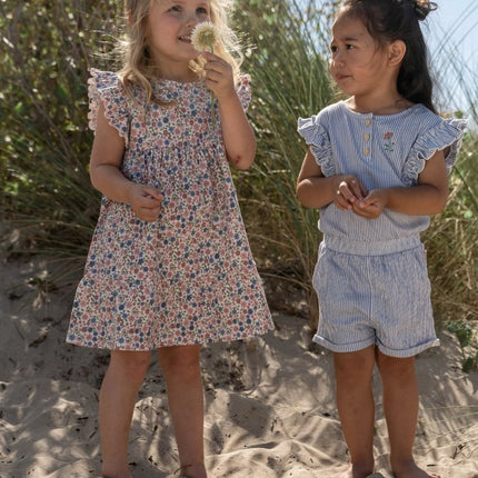 Kort tuinpak Denim Blue Stripe koop je bij Babywinkel