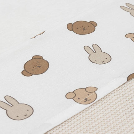 Jollein Ledikantlaken Miffy And Friends 120X150Cm koop je bij Babywinkel