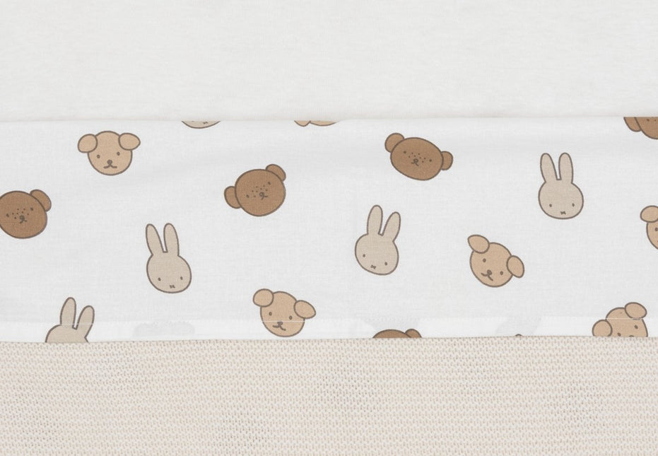 Jollein Ledikantlaken Miffy And Friends 120X150Cm koop je bij Babywinkel