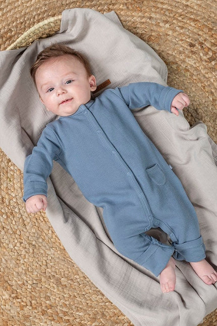 Baby's Only Ledikantdeken Brezze Stonegreen koop je bij Babywinkel