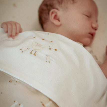 Little Dutch Ledikantdeken Beige Little Goose koop je bij Babywinkel