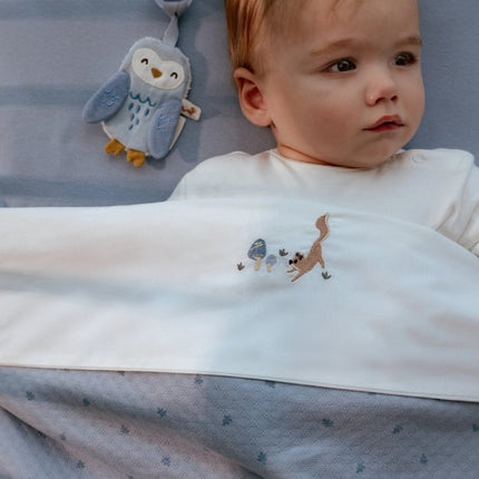 Little Dutch Ledikantdeken Pure Denim Blue koop je bij Babywinkel