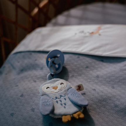 Little Dutch Ledikantdeken Pure Denim Blue koop je bij Babywinkel
