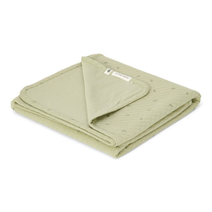 Little Dutch Ledikantdeken Pure Sage Leaves koop je bij Babywinkel
