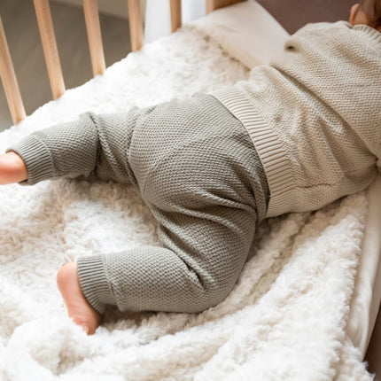 Baby's Only Ledikantdeken Snow Taupe koop je bij Babywinkel