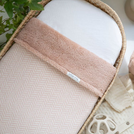 Baby's Only Ledikantdeken Teddy Dawn Blush/ Ecru koop je bij Babywinkel