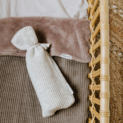 Baby's Only Ledikantdeken Teddy Hope Dusty Grey koop je bij Babywinkel