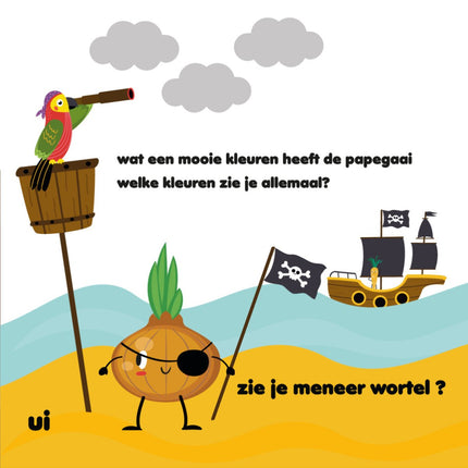 JeP Kids Baby Boekje Leer Groentes koop je bij Babywinkel
