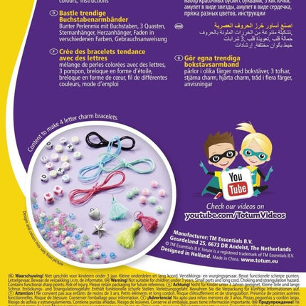 Letter Armbandjes Maken koop je bij Babywinkel