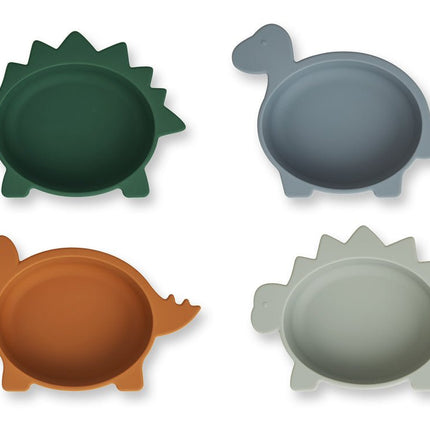 Liewood Baby Kom Iggy Dino Blue 4St koop je bij Babywinkel